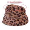 Winter Plush Bucket Hat Warm Fisherman Hat Outdoor Activity Fashionable Hat for Outdoor Activities and Daily Wear