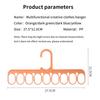 Multifunctional Windproof Clothes Clip Drying Rack Underwear Socks Hanger Nordic Household Home Wardrobe Rack Storage