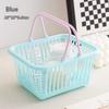 5Pc Macaron Color Mini Storage Baskets With Handle Desktop Bathroom Cosmetics Fruit Stationery Organizer