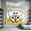 Peter Rabbit Dawn Wall Hanging Printed Fabric Blanket Decorative Tapestries for Bedroom Living Room Home Decor