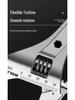 Multi-Function Adjustable Wrench: Quick-Open Chrome Vanadium Steel Pipe Pliers for Labor-Saving Household Use