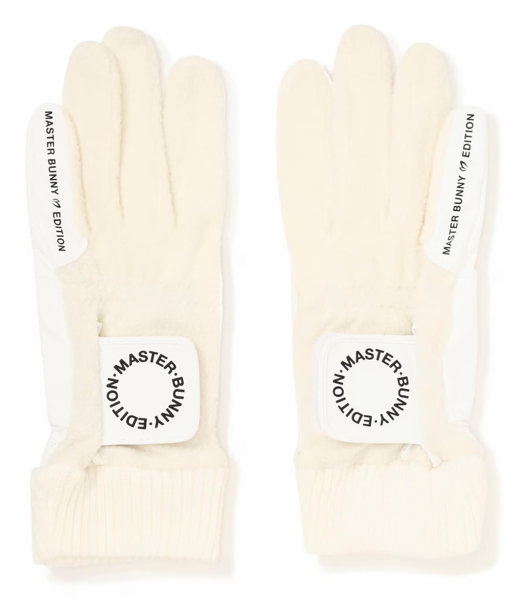 

Unisex Golf Gloves for Both Hands Synthetic Leather Gloves L [Master Bunny] (Fleece Fabric, Grip) / / 758-4285001 030_White (23~24cm)
