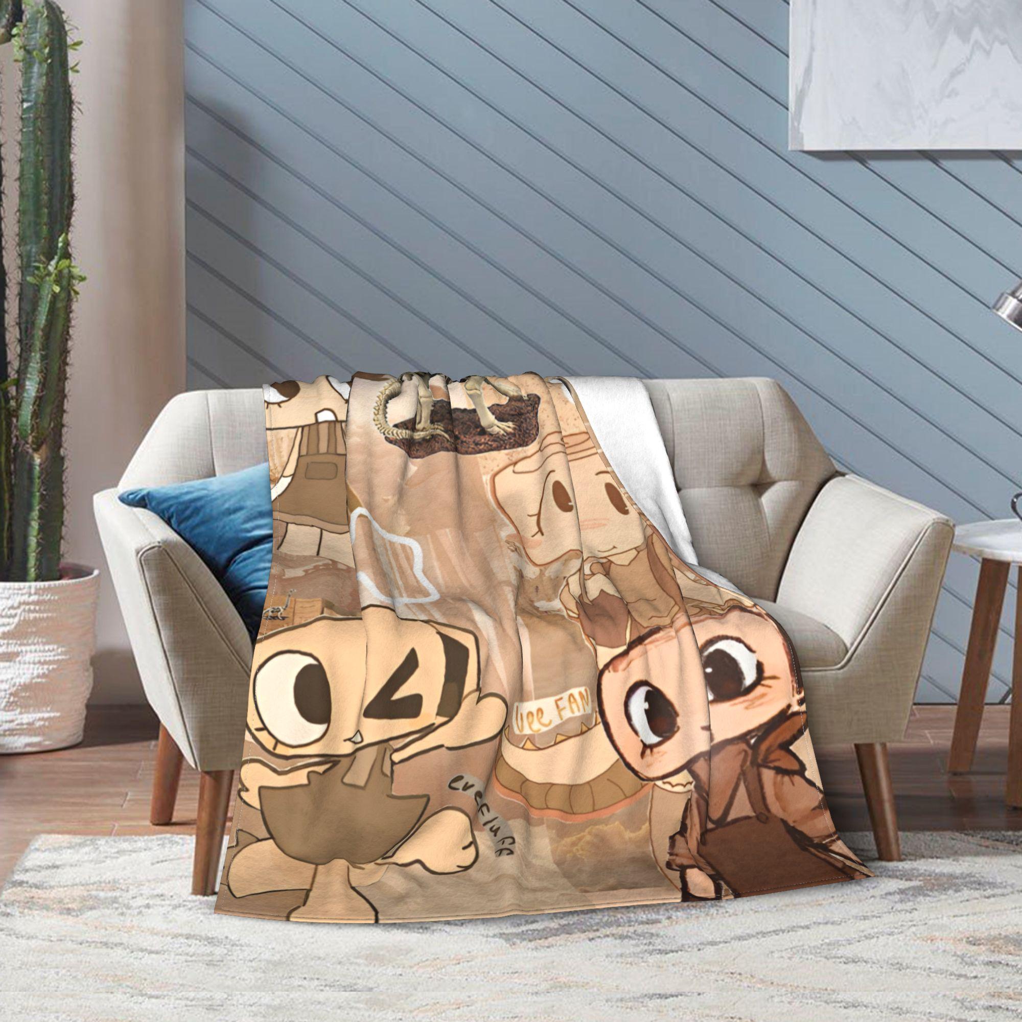 

Cartoon Dandy Astros Dandys World Game Blanket Multi-size Soft Fuzzy Plush Throw Blankets for Sofa Couch and Bed 30x40in