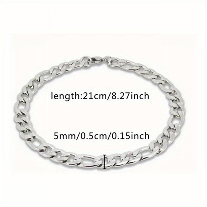 

New Cuban Bracelet For Grandson, Birthday & Christmas Gift From Grandma, Stylish Jewelry With Gift Box & Text Card United States