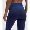 Lululemon Get Low High Rise Training Tight 25  Deep Sea Blue True Navy