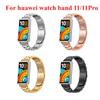 Metall-Uhrenarmband für Huawei Band 11 Edelstahlarmband Klassisches Armband Correa huawei band 11Pro Elegantes Smartwatch-Armband