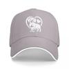 Dachshund Heart Pattern Sandwich Bill Baseball Cap Adjustable Fit Cotton Dad Hat Breathable Unstructured Casual Sports Gift