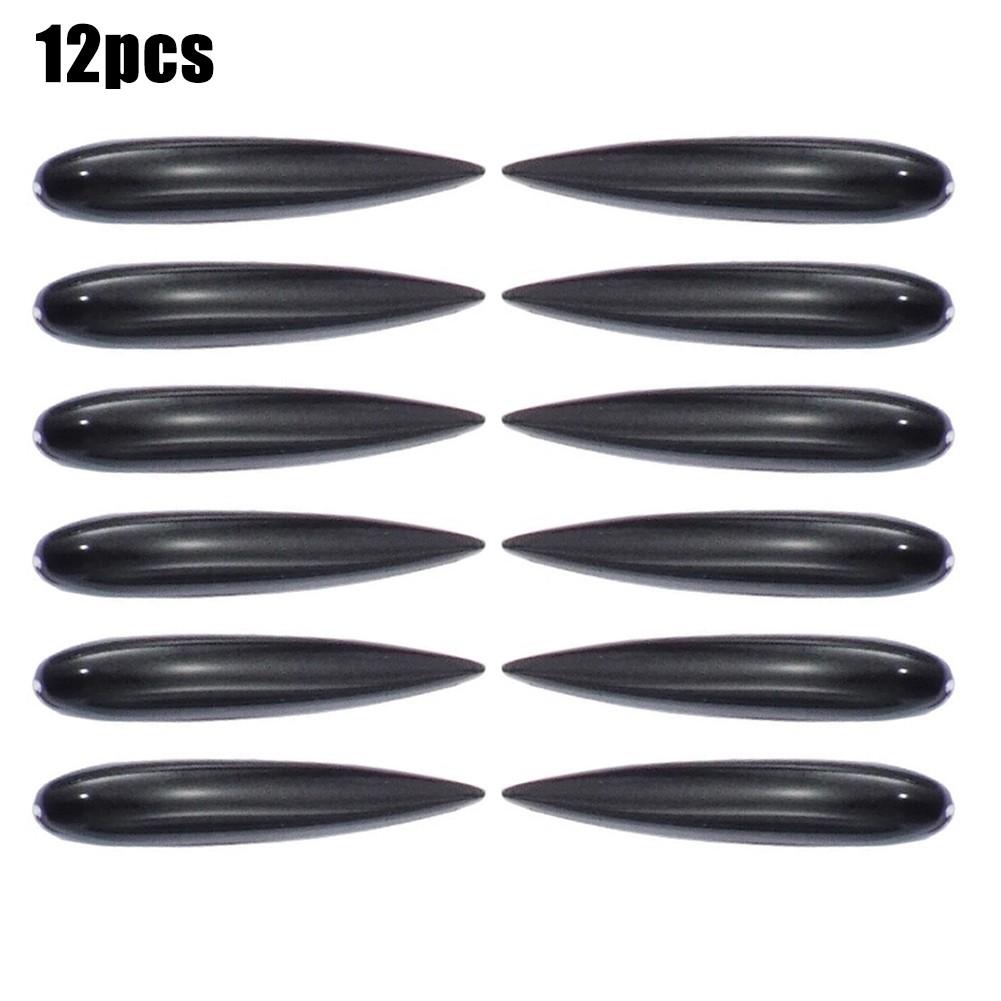Premium Car Bumper Protection Guard Trim Strip Pack of 12 Rubber Strips