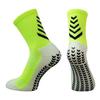 Non Slip Grip Soccer Socks with Triangle Silicone Dots for Enhanced Traction and Stability Athletic Sports Crew Socks for Football Training