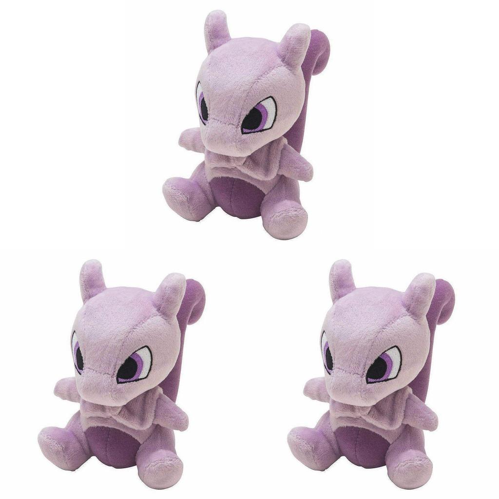 Entzückendes Mew 6" Pokemon Pocket Monster Plüschtier Weiche Tier-Stoffpuppe Premium-Qualität