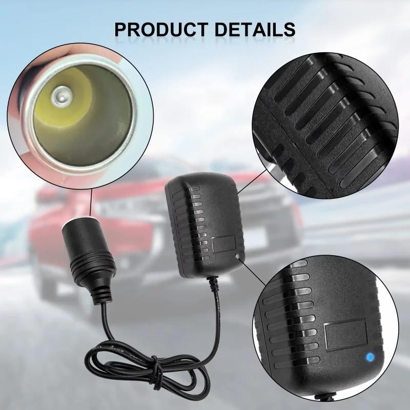 AC 110V/220V DC 12V 2A for Car Cigarette Lighter Power Adapter Socket 220V To 12 V Volt Charger Converter Home Parts US/EU/UK/AU