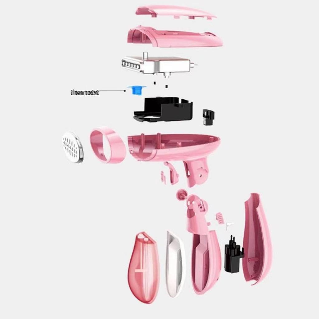 European Standard Handheld Garment Steamer | Foldable, Portable 120ML Electric Iron for Home Use