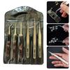 6Piece Stainless Steel Tweezers With Slipproof Grip Designing For Comfortable Use In Various Applications
