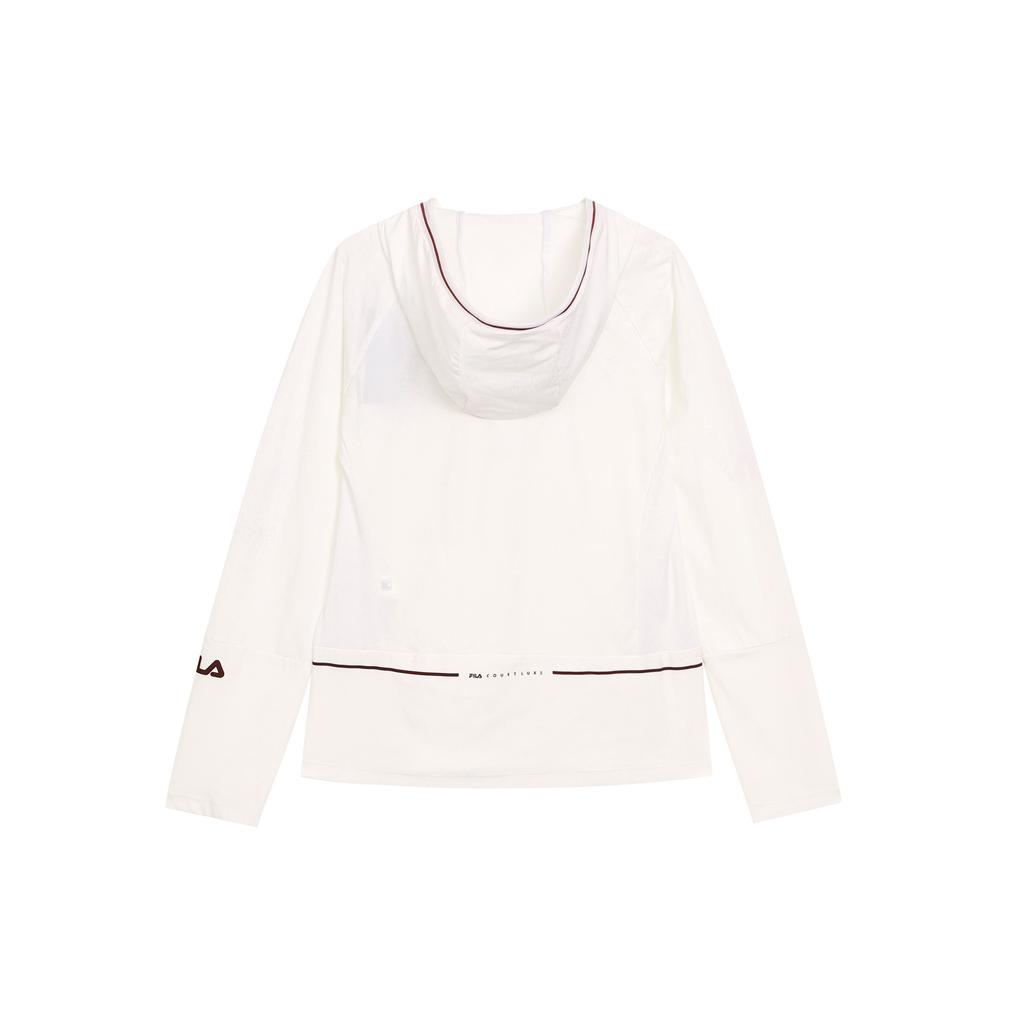 New FILA TENNIS Jackets Coats Women's White A11W423501F-WT