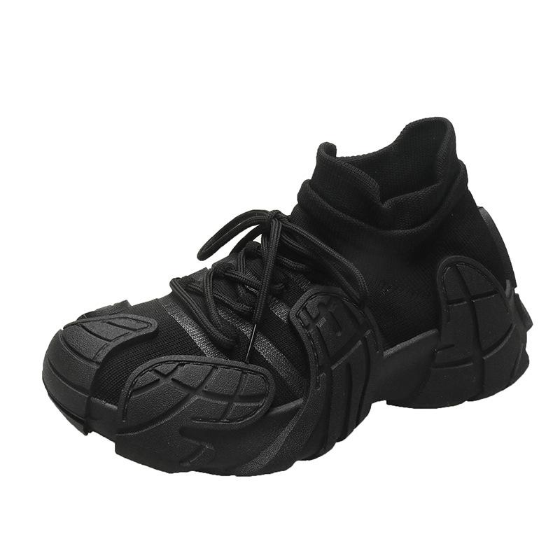 Socks and shoes new women's casual shoes platform women's shoes summer breathable octopus flying woven sports shoes large size