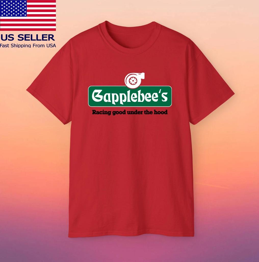 GAPPLEBEES RACING Men's Red Size S-5XL