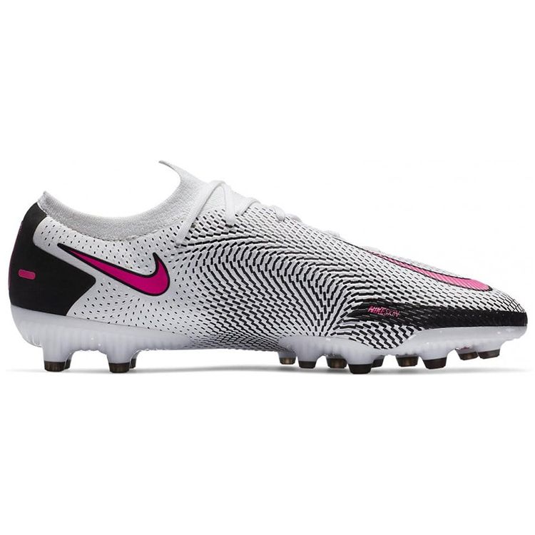 Nike Phantom GT Pro Bequemer Schnürschuh AG (Gummistollen) Känguruleder Stoßdämpfende Rutschfeste Abriebfeste Fußballschuhe CK8453-160