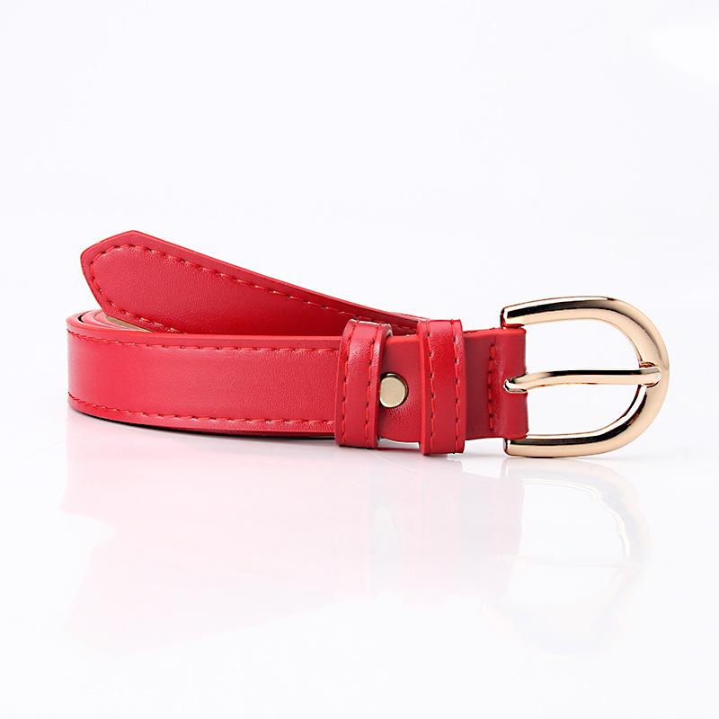 Women's Fashionable and Simple Needle-buckle Faux Leather Pu Belt, Trendy Women's Casual Jeans Belt, Women's Waist Belt