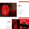 2024 Chinese Palace Lantern Aisle Markers - Han Tang Wedding Antique Iron Art