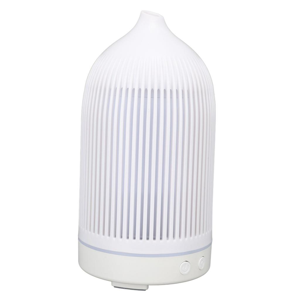 Essential Oil Humidifier Diffusers with Multi Color Lighting 200ml White Quiet USB Fragrant Oil Mist Humidifier for