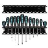 Wall Mounted Screwdriver Pliers   Heavy Duty Steel 23 Holes Tool Holder for Garage Workshop Home   Space Saving Hand Tool Rack with