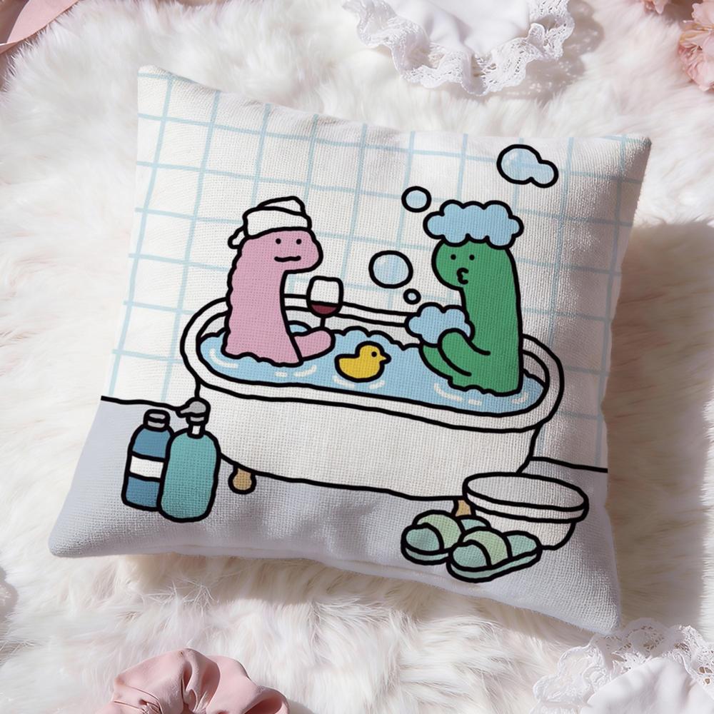 Cartoon Art Joguman Cushion Cover Premium Comfort Reversible Pillow Cove -Two in One Design for Any Room & Car Interior
