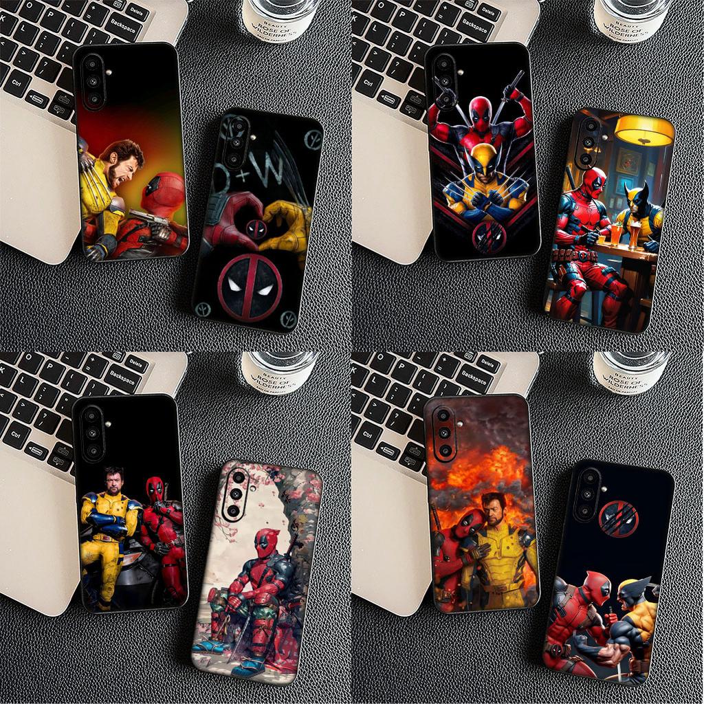 Cover for Apple iPhone 17 16 Plus 13 12 Pro Max Mini X XR Xs ProMax 16E 15+ 17+ Air Phone Case Wolverine Marvel Deadpool