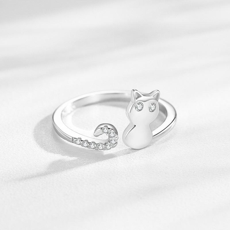Tancise Classic 925 Sterling Silver  Zircon Ring Ladies Jewelry Wedding Promise Party Gift