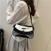 Fashion Versatile Sweet Bow Armpit Bag Women's Summer Simple Niche High-end Single Shoulder Handbag