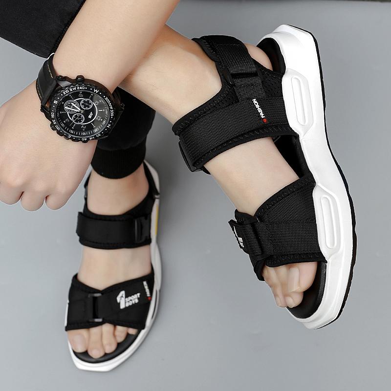 Fashion Brand Men's Sandals Outdoor Fashion Wholesale Summer Soft Soled Beach Shoes Men's New Flip-flops Casual Outwear Sandals