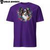 Colorful Splash Papillon Dog T-Shirt | Unisex Softstyle | Vibrant Graphic Tee