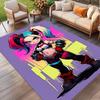 Harley Quinn Joker Print Rug, Washable Floor Carpet, For Entryway Dorm Laundry Room Office Study, Home Decor Birthday Christmas Gift