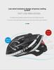 MOON Smart Bluetooth LED Cycling Helmet, Breathable Unisex Road & Mountain Bike Helmet