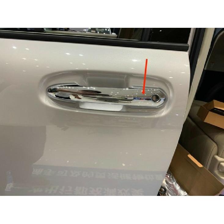 Outside decor Door Handle Cover Trim For - Toyota Sienna ABS Chrome 4pcs