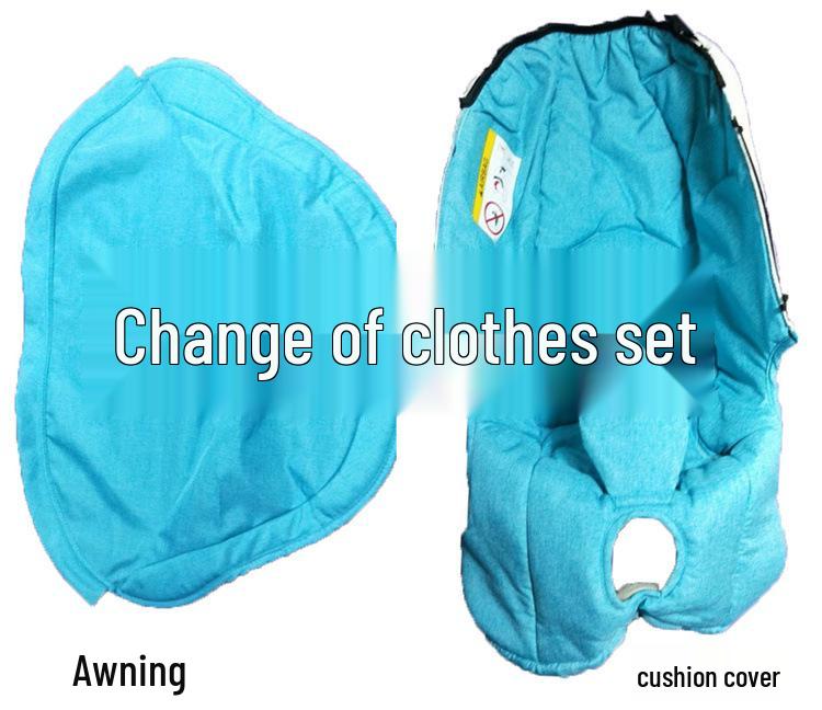 DOONA 4-in-1 Baby Carrier: Car Seat Cover, Rain Cover, Mosquito Net, Hanging Bag, Mummy Bag, Sunshade, Wheel Accessories.