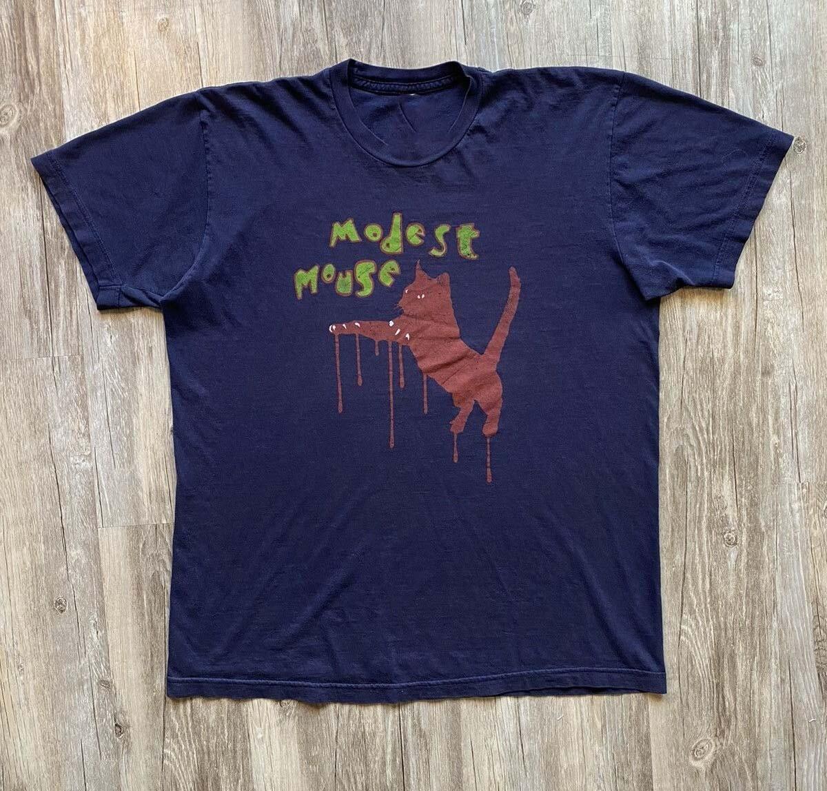 Modest Mouse Short Sleeve Black S-4Xl Shirt Unisex NI970 S разноцветный
