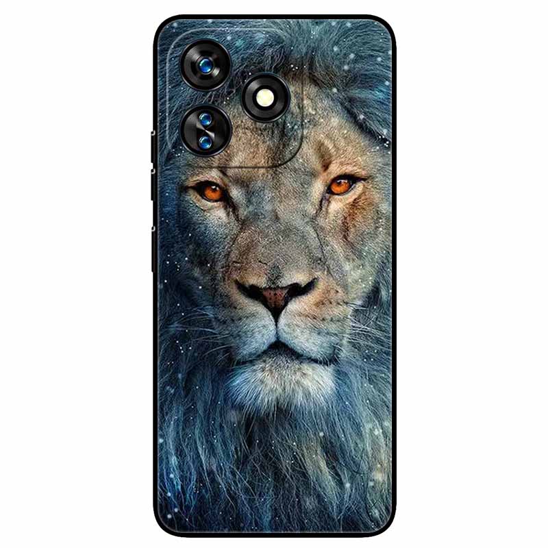 For Oukitel C51 Case 6.8'' Shockproof Silicon Animals Cool Painted Covers for Oukitel C51 C 51 Cartoon TPU Shell Protective Capa