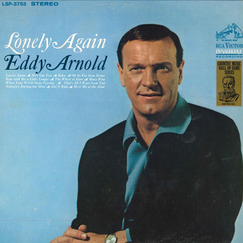 

LP Record EDDY ARNOLD - Lonely Again LSP3753 RCA VICTOR 1967 US Country Used