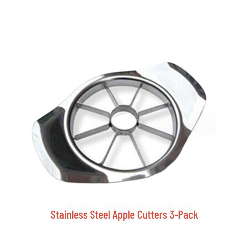 Zhaoran 3-Pack Stainless Steel Apple Slicer & Corer
