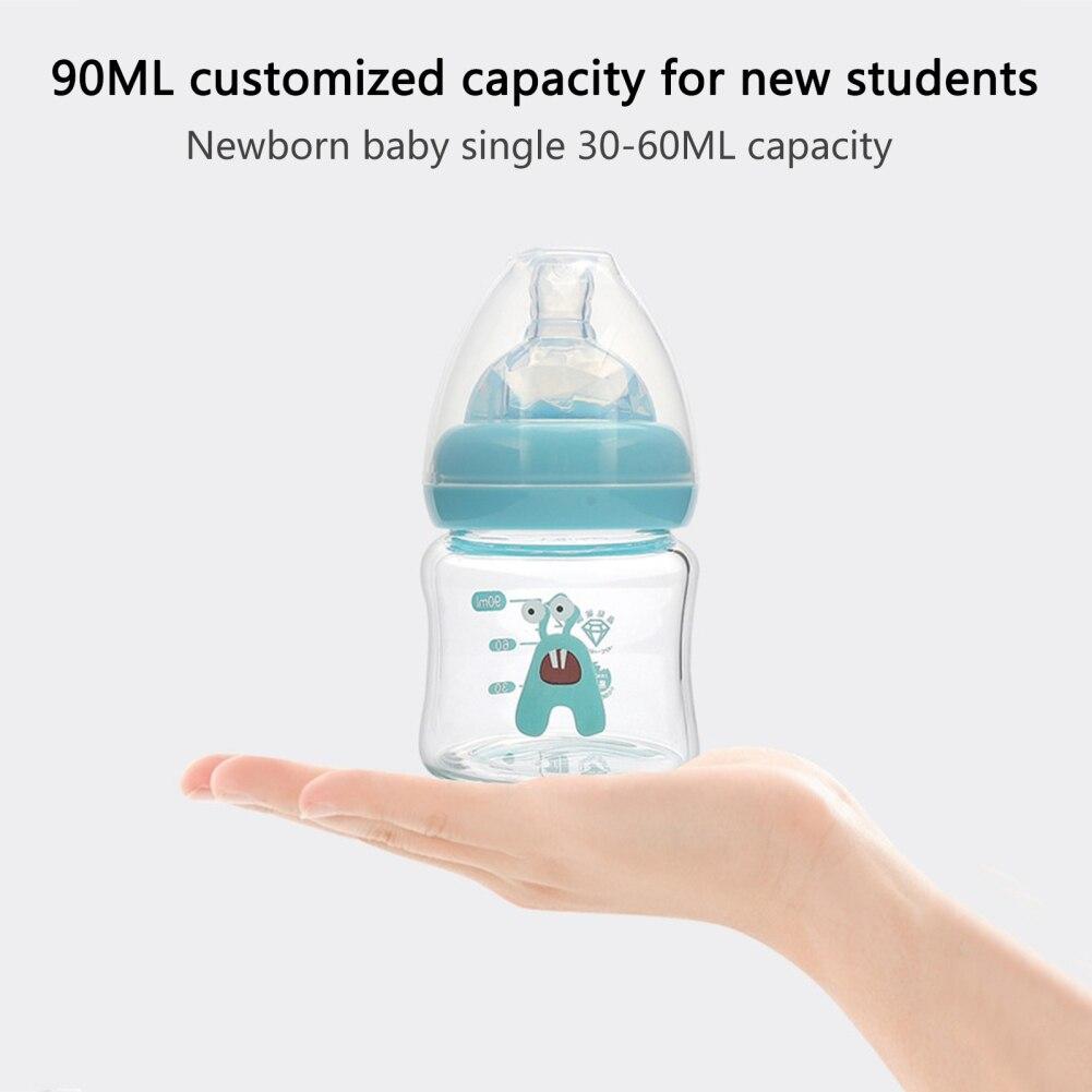 Baby Silicone Pacifier Bottle Wide Mouth Glass Bottle Nursing Bottle  günstig kaufen — Preis, kostenloser Versand, echte Bewertungen mit Fotos —  Joom