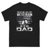 VETERAN DAD FATHERS DAY GIFT VETERAN GIFT MILITARY DOG TAGS Men's Classic Tee