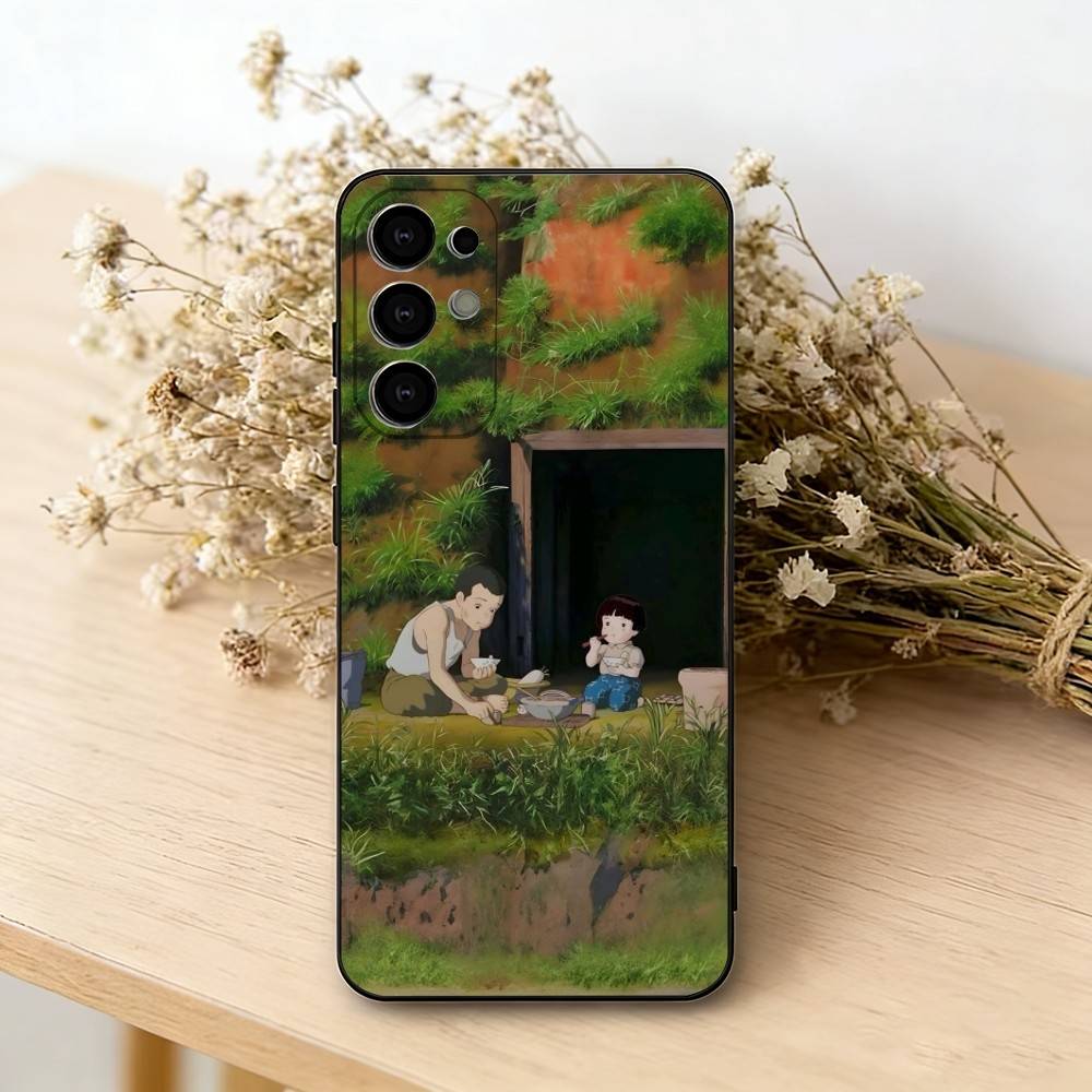 G-Grave of the F-Fireflies  Phone Case For Samsung S25,S24,S21,S22,S23,S30,Ultra,S20,Plus,Fe,Soft Silicone Black Cover