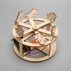 3D Rotating Carousel Model Horse Figure DIY Carousel Kit  Science Experiment Kit