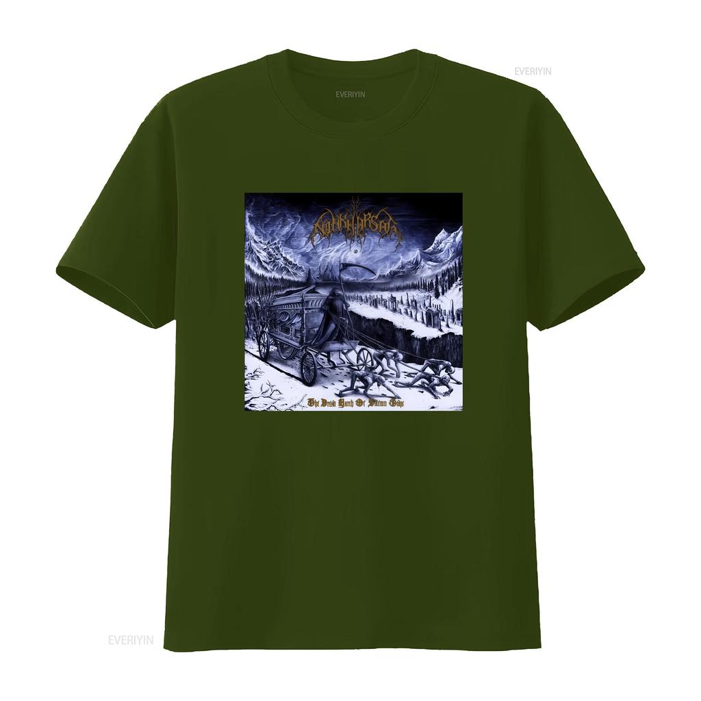 New Ninkharsag The Dread March of Solemn Gods T Shirt Gothic Death Metal Design Available in Sizes S to 5XL vintage Washed