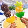 4pc Portable Popsicle Protectors Drip Guard Holder for Kids Ice Cream Handheld Ice Cream NoDrop Holder Anti-drip Popsicle Tray