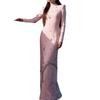 Designer Rhinestone Beaded Evening Gown - In Stock Spring 2025