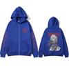 Anime Gachiakuta Rudo Grafická mikina s kapucí a zipem Pánská Dámská Ležérní Oversized bunda s zipem Kabát Pánská Kreslená Manga Cosplay Streetwear
