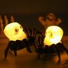 Halloween Spider Decoration Light LED Electronic Candle Lamp Spider Skull Night Light Halloween Party Decoration Supplies Horror Props