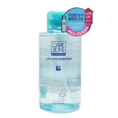 Care Zone Dr. Oplossing Hypoallergene Lip- & Oogmake-upremover 500ml, 1 stuk