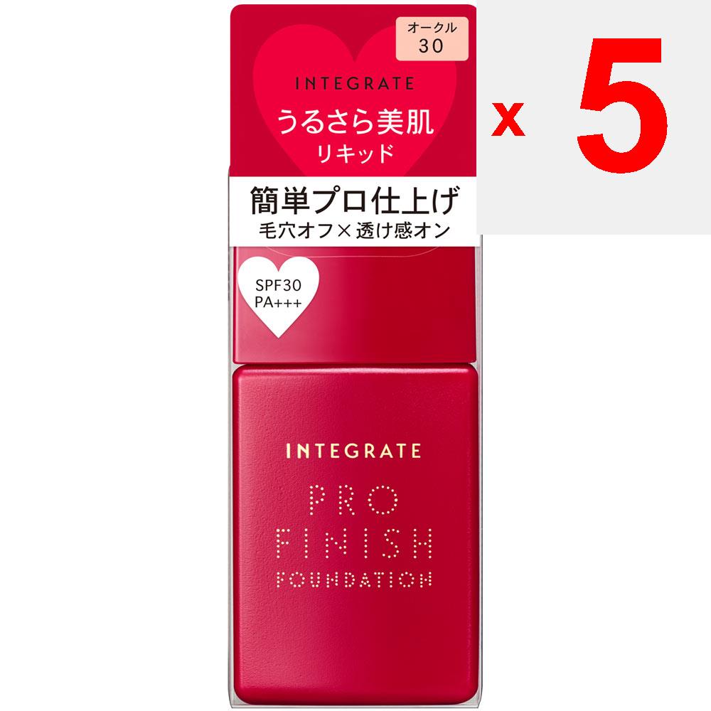 Shiseido INTEGRATE Pro Finish Liquid OC30 30ml Skin Makeup Use after preparing your skin with a makeup base or other foundation. Shake the container w